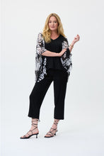 Charger l&#39;image dans la galerie, Joseph Ribkoff 231163 Top With Printed Butterfly Sleeves
