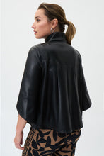 Load image into Gallery viewer, Joseph Ribkoff 231290 Pleather Jacket
