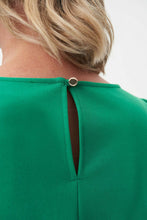 Charger l&#39;image dans la galerie, Joseph Ribkoff 232116 Short Sleeve Dress With Zipper Cuff Detail
