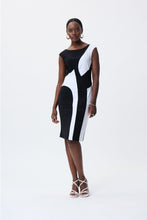 Load image into Gallery viewer, Joseph Ribkoff 231111 Black White Dress
