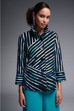Load image into Gallery viewer, Joseph Ribkoff 231758 Striped Jacket
