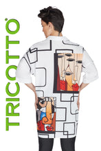 Load image into Gallery viewer, Tricotto 492 Printed Tunic Blouse
