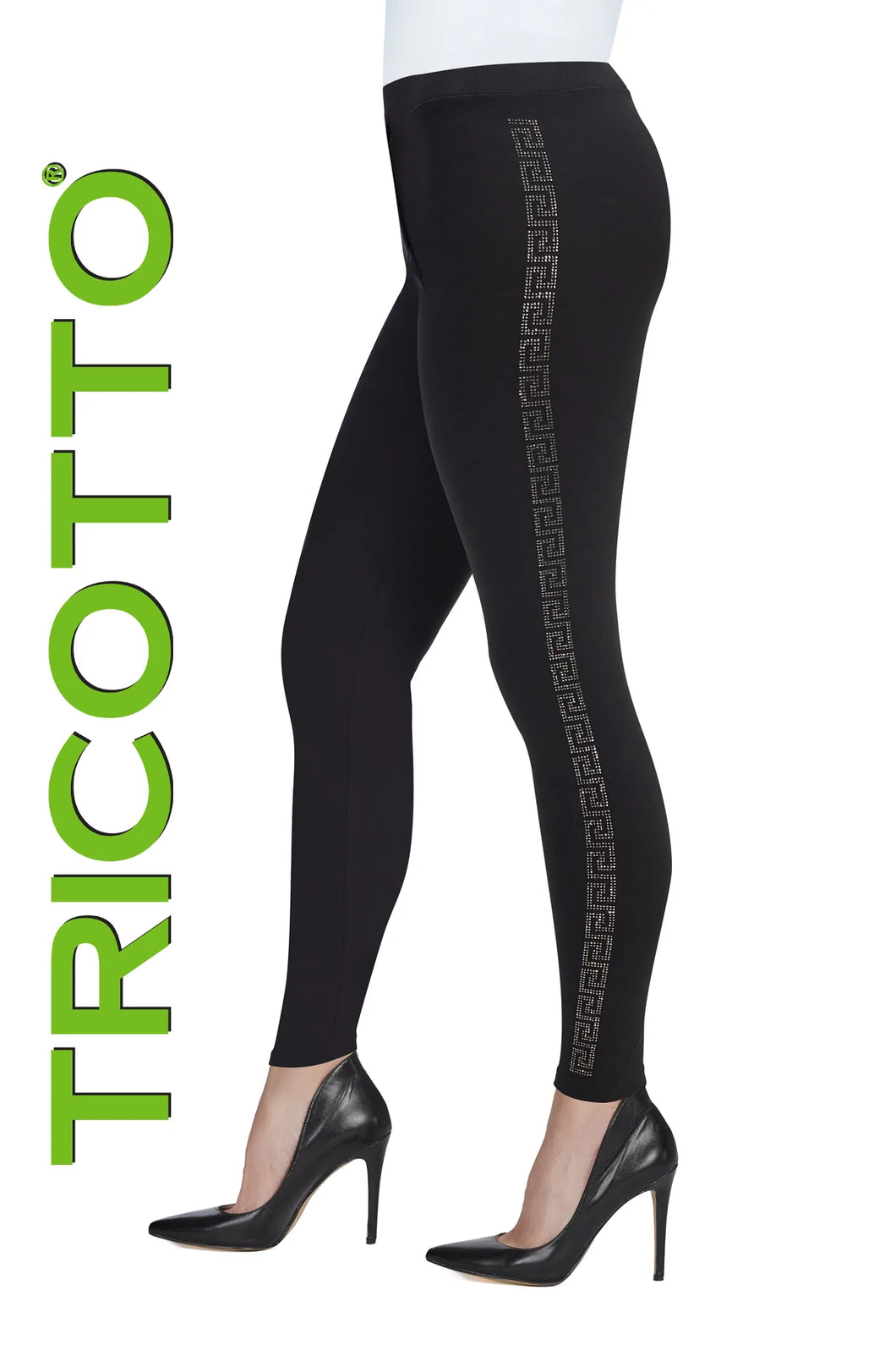 Tricotto 598F Legging With Fancy Trim