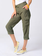 Load image into Gallery viewer, Alison Sheri Capri Pant With Details A39041
