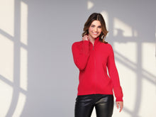 Load image into Gallery viewer, Alison Sheri A40087 Zip Front Cardigan
