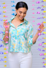 Charger l&#39;image dans la galerie, Elena Wang Printed Blouse EW28002
