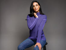 Charger l&#39;image dans la galerie, Elena Wang Style EW29062 High Neck Sweater
