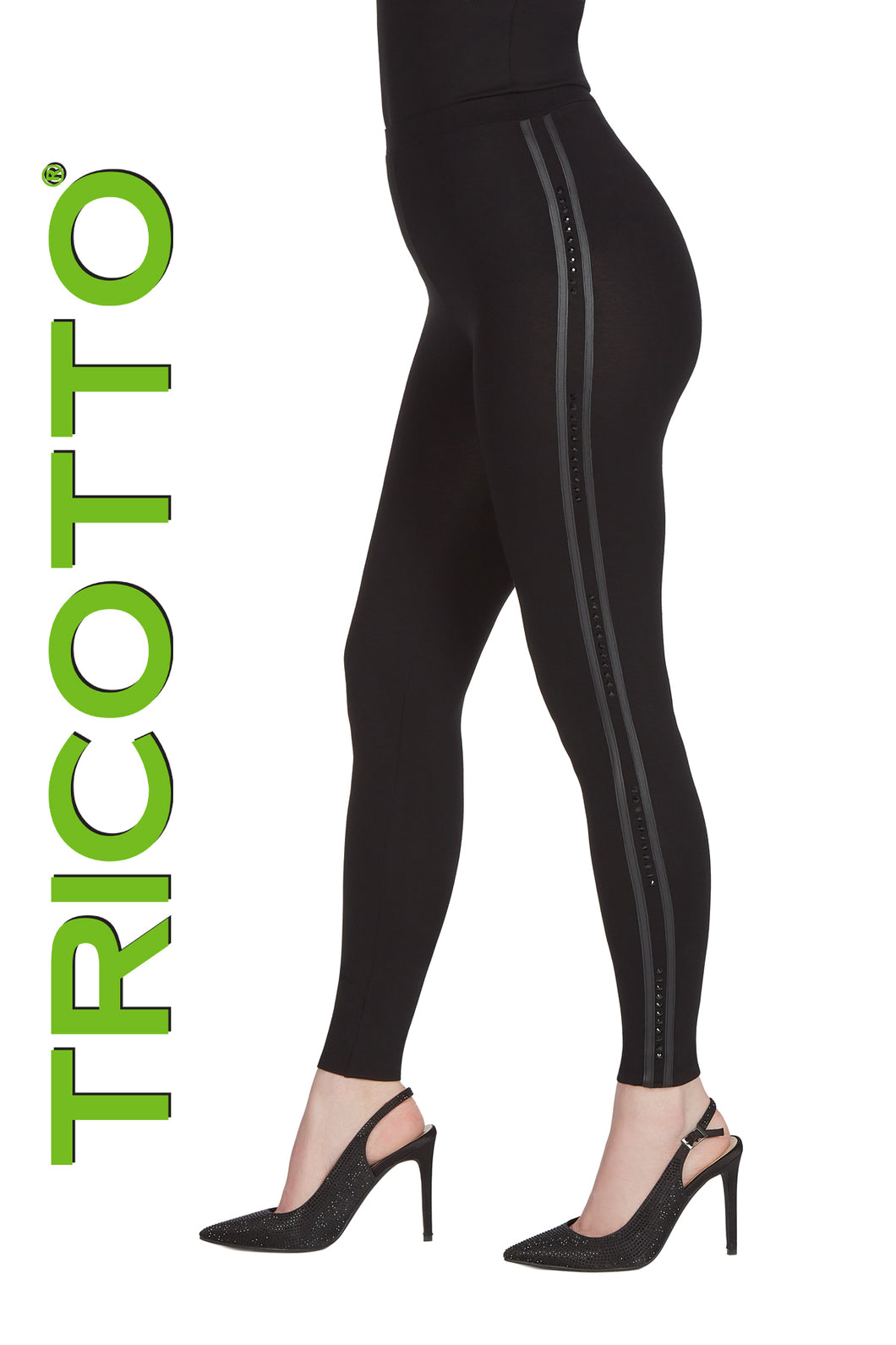 Tricotto 181 Legging with side detail