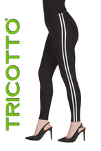 Load image into Gallery viewer, Tricotto 181 Legging with side detail

